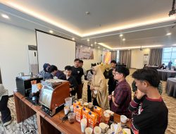 Disperin Makassar Gelar Giat Diversifikasi Produk Industri Olahan Kopi dan Pelatihan Barista, Hadirkan Instruktur Profesional Dari Makassar Barista Academy