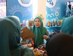 Jadi Tuan Rumah HKG PKK Nasional ke-54, Booth TP PKK Kota Makassar Dipadati Pengunjung dari Seluruh Indonesia