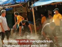 Jajaran Direksi Perumda Pasar Raya Makassar Lakukan Pemantauan Langsung Pembenahan di Salah Satu Unit Pasar Terong