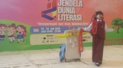 Juara Bertutur Kota Makassar Tampil Perdana dan Memukau di Hari Anak Nasional 2026