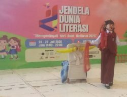 Juara Bertutur Kota Makassar Tampil Perdana dan Memukau di Hari Anak Nasional 2026