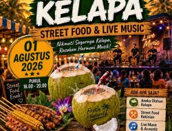 Festival Kelapa Muda Hadir di Pasar Kampung Baru, Ratusan Kelapa Gratis Siap Dinikmati Pengunjung