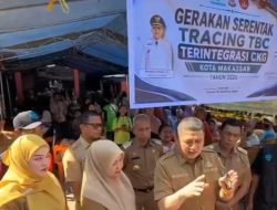 Tingkatkan Kualitas Kesehatan Masyarakat, Pemkot Makassar Launching Kegiatan Tracing Serentak Pemeriksaan TB dan Cek Kesehatan Gratis