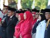 Ketua TP PKK Makassar, Melinda Aksa Hadiri Upacara HUT ke-81 RI di Lapangan Karebosi