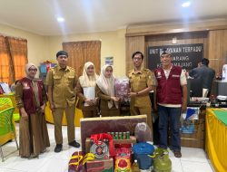 Dinas Sosial Kota Makassar Salurkan Bantuan untuk Korban Kebakaran