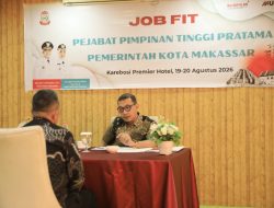 Job Fit Digelar Tiga Hari, 40 Pejabat Eselon II Makassar Jalani Penilaian