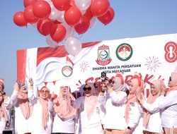 Semarak HUT RI ke-81, DWP Makassar Perkuat Kebersamaan Lewat Lomba Kemerdekaan