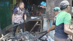 Gerak Cepat Pasca-Kebakaran, Perumda Pasar Makassar Gelar Kerja Bakti dan Kolaborasi Percepat Perbaikan Pasar Pa’baeng-baeng