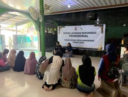 Dinsos Makassar Berikan Layanan Dukungan Psikososial bagi Penyintas Kebakaran Asrama Mattoangin