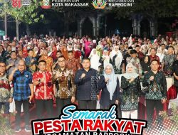 Dihadiri Wali Kota Makassar, Semarak Pesta Rakyat Kecamatan Rappocini Berlangsung Meriah