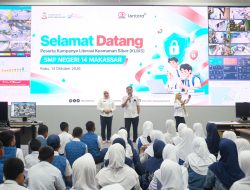 Kominfo Makassar Edukasi Pelajar Lewat Kampanye Literasi Keamanan Siber