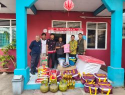 Dinsos Makassar Salurkan Bantuan Logistik Kedaruratan Bagi Penyintas Kebakaran di Dua Titik Wilayah Kecamatan Tallo