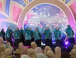 Harmoni 15 Kecamatan Warnai Lomba Paduan Suara HKG PKK Makassar ke-54